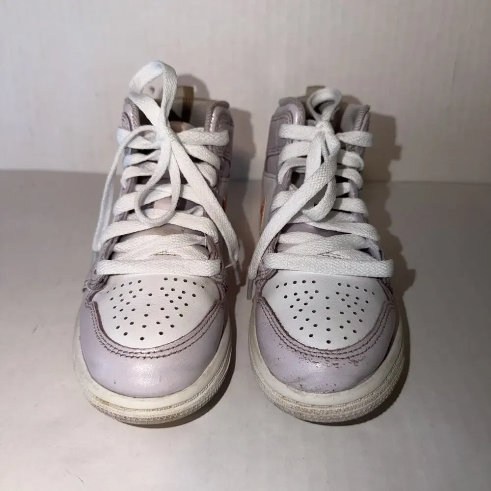 Kids Nike Jordan 1 Mid SE PS Barely Grape IM4420-500 Size 12c